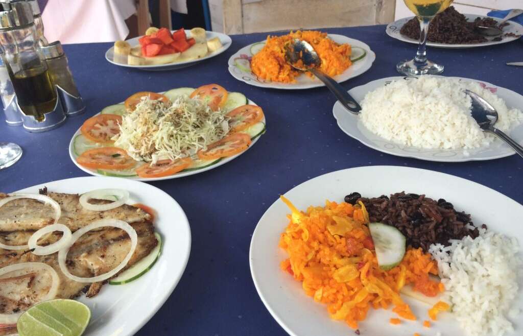 Cuban cuisine, something big…the nothing