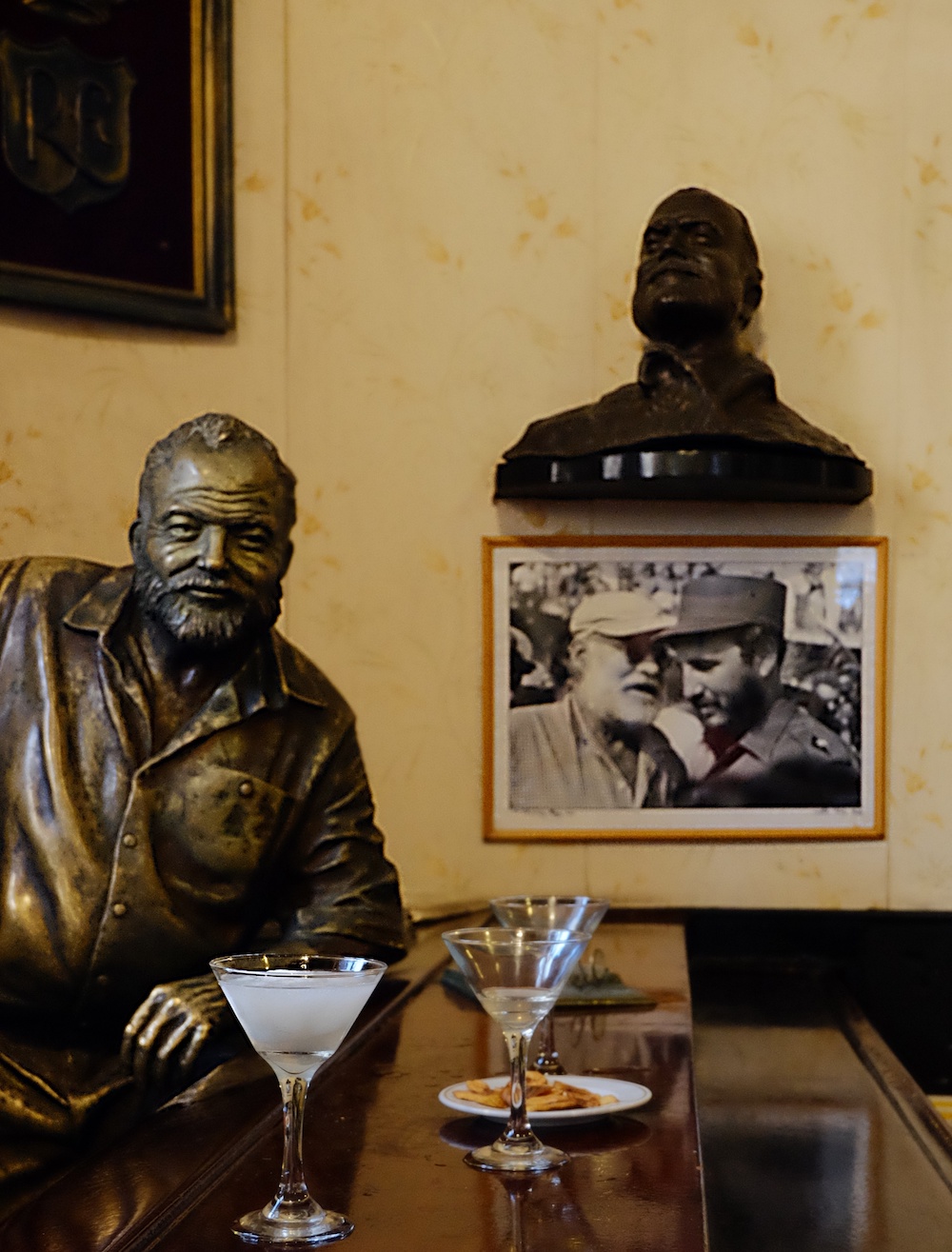 Ernest Hemingway. viejo y cuba