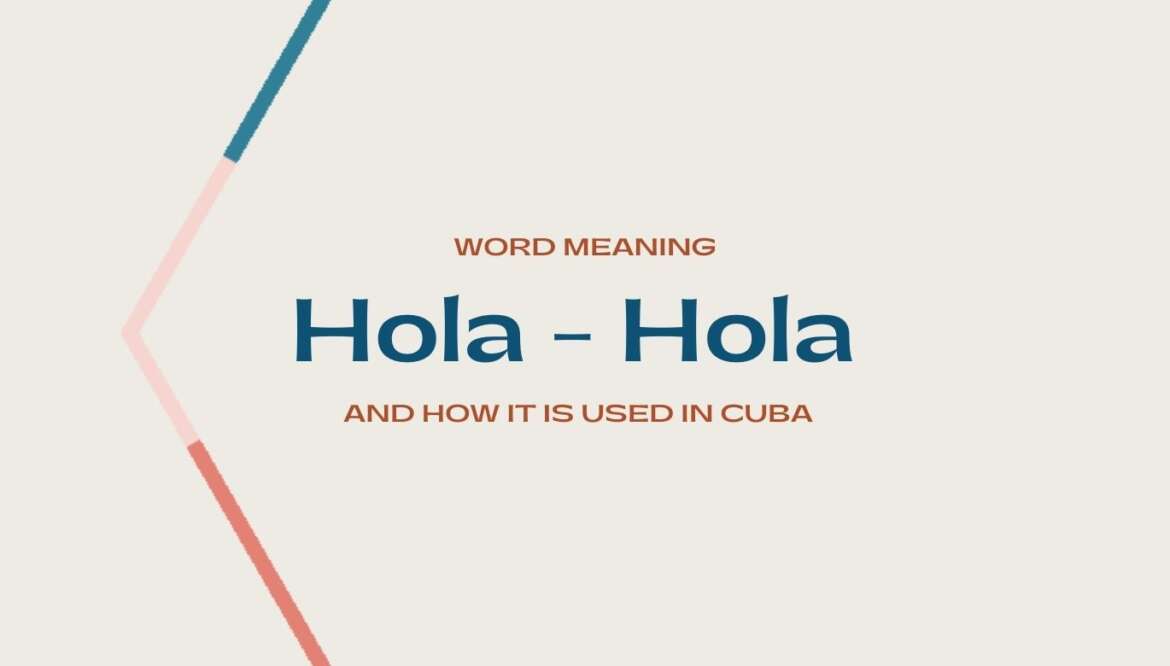 Hola hola